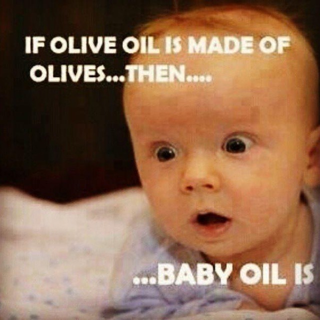 Baby oil image